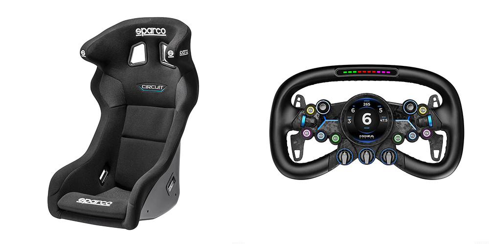 Zestaw DOF H3 + Moza r12 +CS V2P + Seat
