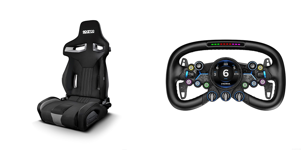 Zestaw DOF H3 + Moza r12 +CS V2P + Seat